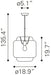 Finch Ceiling Lamp Natural