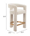 Saiko Counter Stool Beige
