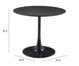 Opus Dining Table Black