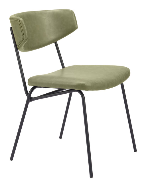 Charon Dining Chair (Set of 2) Green
