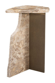 Surya Side Table Beige