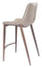 Magnus Counter Stool (Set of 2) Brown & Walnut