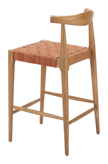 Bandani Counter Stool (Set of 2) Tan