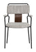 Couva Dining Chair (Set of 2) Gray Tweed