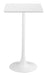 Valleta Bar Table White