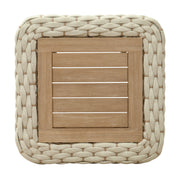 Antul Coffee Table White & Natural