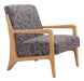 Runa Accent Chair Gray & Natural