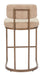 Velar Counter Stool (Set of 2) Beige