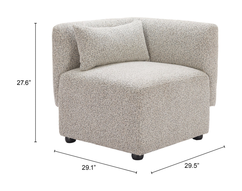 Simu Corner Chair Dune Greige