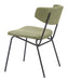 Charon Dining Chair (Set of 2) Green