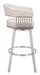 Bantry Swivel Barstool White