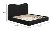 Sele King Bed Black