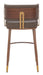 Brew Barstool Brown & Walnut