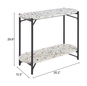 Tuxedo Console Table Multicolor