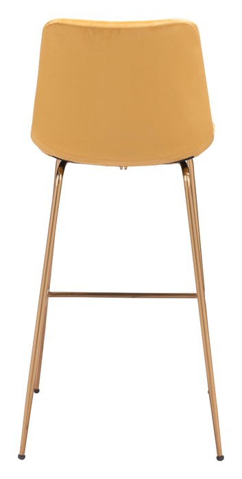 Tony Barstool Yellow & Gold