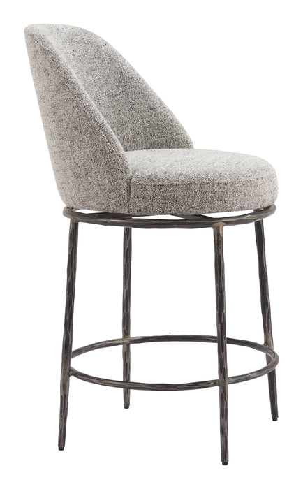Nordhavn Swivel Counter Stool Gray