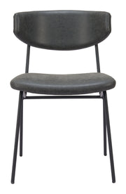 Charon Dining Chair (Set of 2) Vintage Black