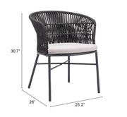 Freycinet Dining Chair (Set of 2) Black