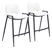Desi Counter Stool (Set of 2) White