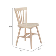 Tyce Dining Chair (Set of 2) Natural