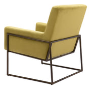 New York Accent Chair Olive Green