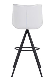 Aki Barstool (Set of 2) White & Black