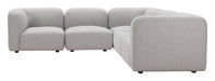 Biak Middle Chair Gray