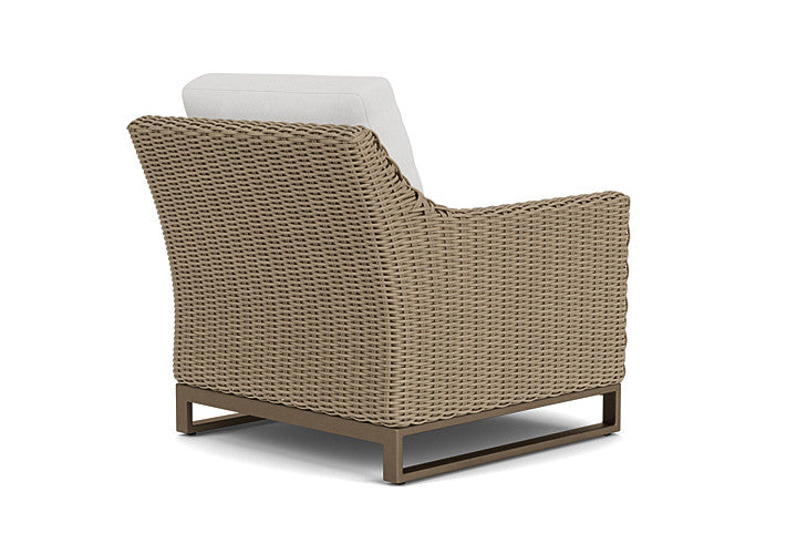 Milan Lounge Chair in Brushwood Finish