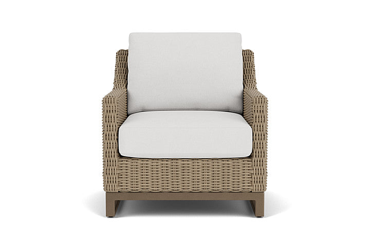 Milan Lounge Chair in Brushwood Finish