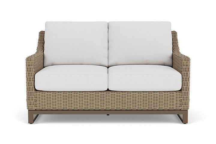Milan Loveseat in Brushwood Finish