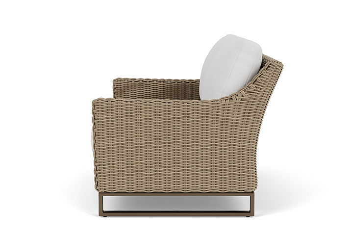 Milan Loveseat in Brushwood Finish