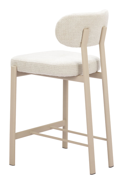 Aurea Counter Stool (Set of 2) Light Gray