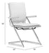 Lider Plus Conference Chair (Set of 2) White