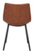 Daniel Dining Chair (Set of 2) Vintage Brown