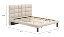 Placid Queen Bed Beige