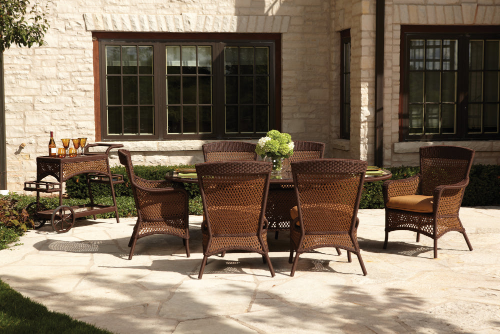 Grand Traverse Bar Cart in Caramel Finish
