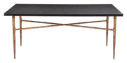 Nida Dining Table Black & Bronze