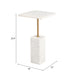 Naht Side Table White