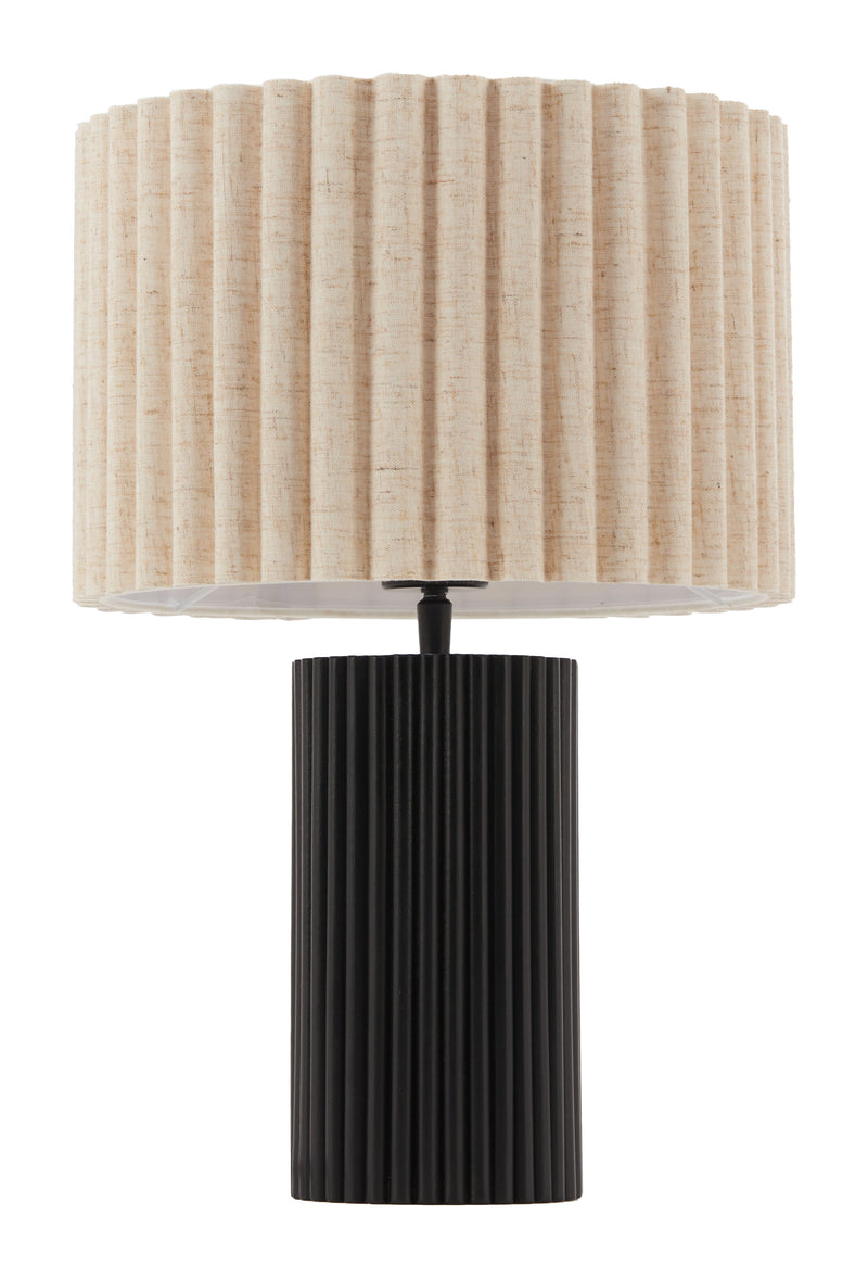 Aurora Table Lamp Beige & Black