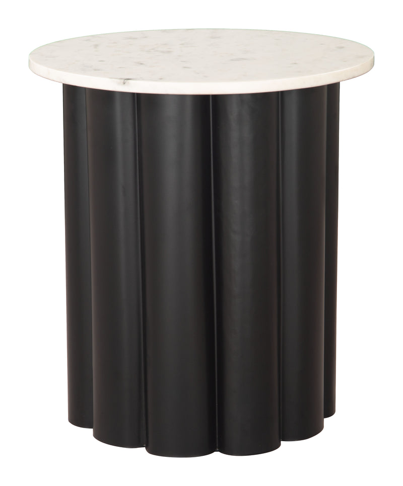 Slika Side Table White & Black