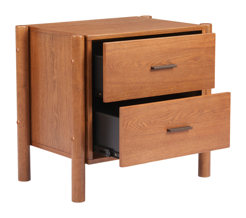 Beleza Nightstand Walnut