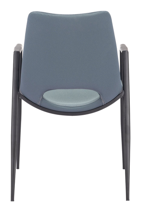 Desi Dining Chair (Set of 2) Azure Gray