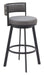 Gimsby Swivel Barstool Gray