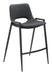 Desi Counter Stool (Set of 2) Black