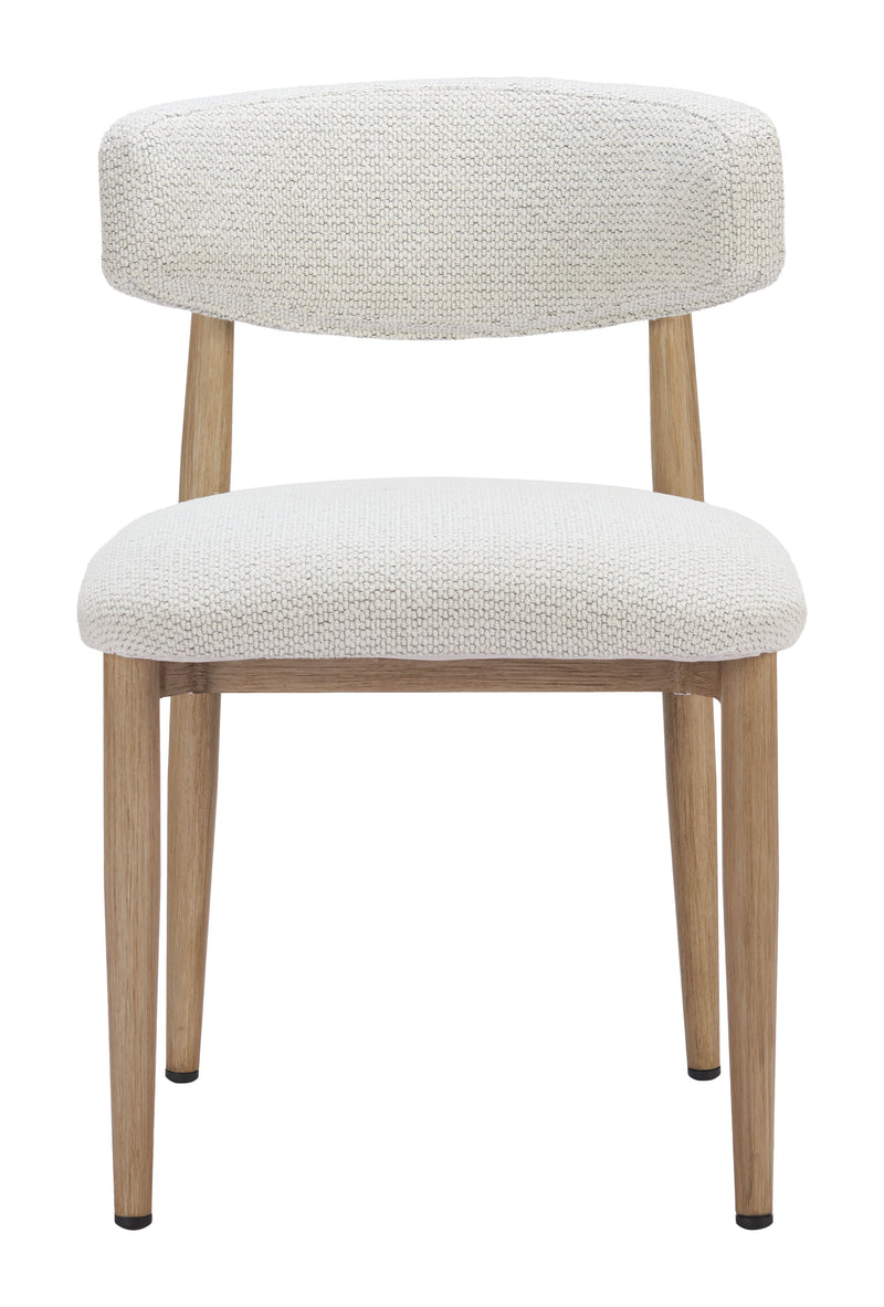 Bege Dining Chair White