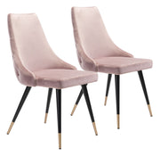 Piccolo Dining Chair (Set of 2) Pink