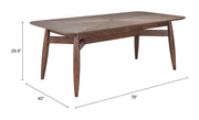 Silea Rectangular Dining Table Espresso