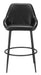 Vila Barstool (Set of 2) Black