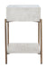 Yoru Side Table Oak White