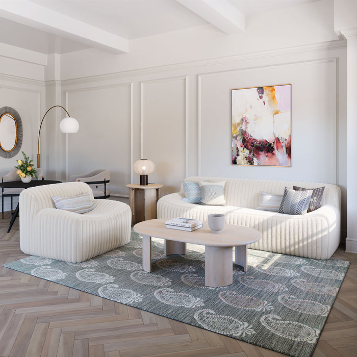 Risan Coffee Table Whitewashed